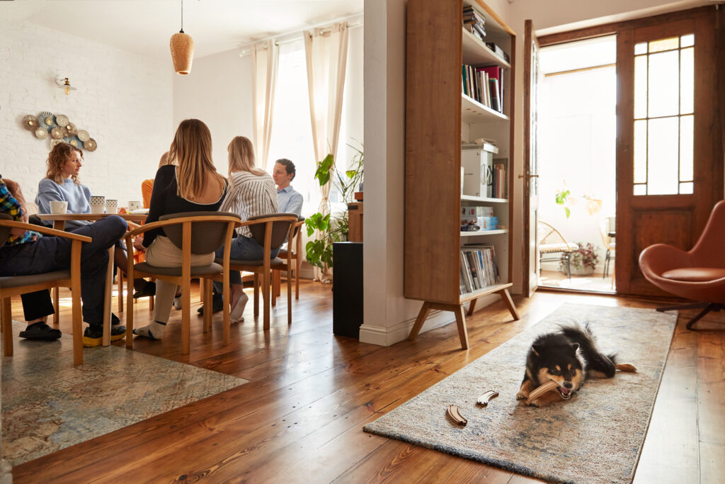 HAG turkusowe biuro architektoniczne dobrostan w pracy